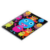 化おもしろい物バッシュかわいい生き物パーティー ノートブック (左側)