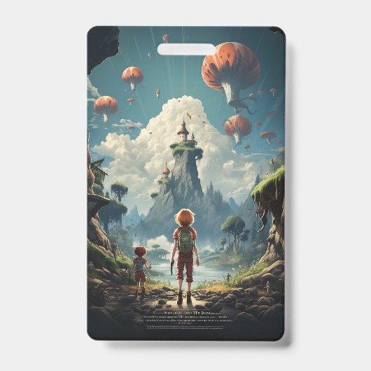 化けクラシック物漫画 バッジ (正面)