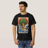 化け日本の物すし好き Tシャツ (正面フル)