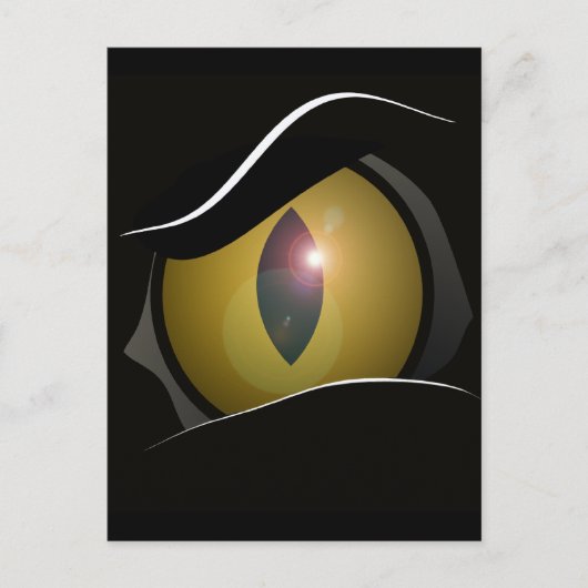 化け物の目 ポストカード (正面)