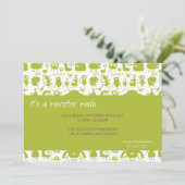 化け物マッシュ{ハローウィンパーティ招待} 招待状 (スタンド正面)