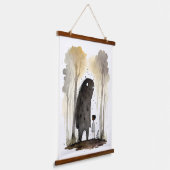 化フレンドリー物 吊り下げ型タペストリー (傾斜あり)