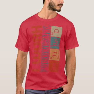 化学おたくIが定期的に科学を退職した研究 Tシャツ