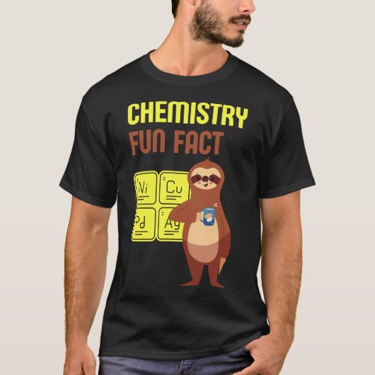 化学おもしろいスロッスアート75 Tシャツ (正面)
