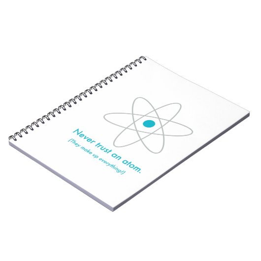 化学おもしろいユーモア ノートブック (左側)