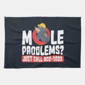 化学おもしろい先生モル問題 キッチンタオル (横)