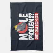 化学おもしろい先生モル問題 キッチンタオル (縦)