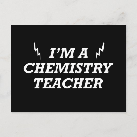 化学おもしろい先生引用文 シーズンポストカード (正面)