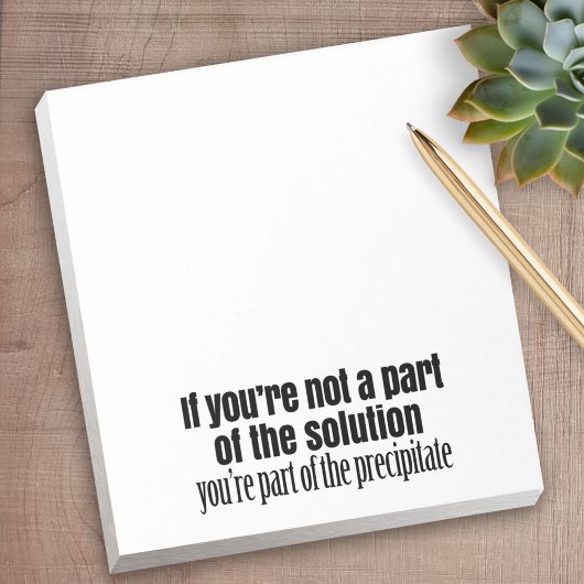 化学おもしろい先生引用文 ノートパッド