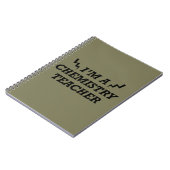 化学おもしろい先生引用文 ノートブック (左側)