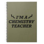 化学おもしろい先生引用文 ノートブック (正面)