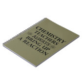 化学おもしろい先生引用文 ノートブック (左側)