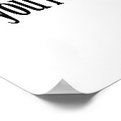 化学おもしろい先生引用文 ポスター (角)