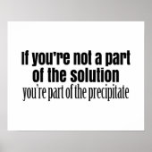 化学おもしろい先生引用文 ポスター (正面)