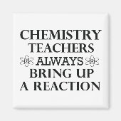 化学おもしろい先生引用文 マグネット (正面)