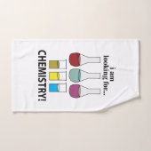 化学おもしろい化学を探している ハンドタオル (ハンドタオル)