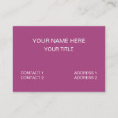 化学おもしろい化学を探している 名刺 (裏面)