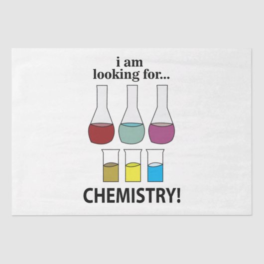 化学おもしろい化学を探している 薄葉紙 (正面)
