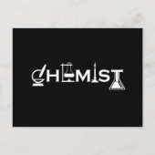 化学おもしろい化学者の賜物 シーズンポストカード (正面)