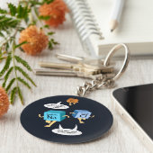 化学おもしろい周期表科学 キーホルダー (側面)