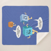 化学おもしろい周期表科学 シェルパブランケット (正面(横))