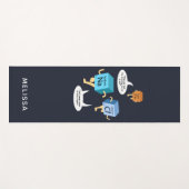 化学おもしろい周期表科学Gag ヨガマット (正面(横))