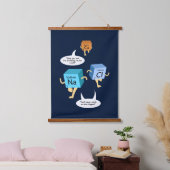 化学おもしろい周期表要素Gag 吊り下げ型タペストリー (寝室)