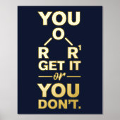 化学おもしろい学GAG科学研究科先生金ゴールド 箔ポスター (正面)