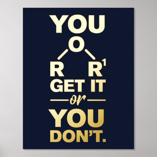 化学おもしろい学GAG科学研究科先生金ゴールド 箔ポスター (正面)