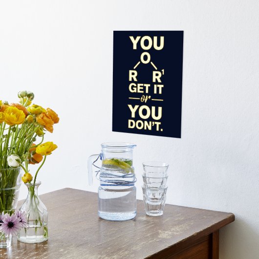 化学おもしろい学GAG科学研究科先生金ゴールド 箔ポスター (レイダウン (キッチン))