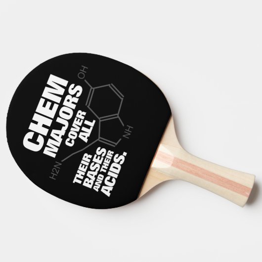 化学おもしろい専攻は拠点をカバー… 卓球ラケット (横)
