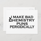 化学おもしろい引用文 シーズンポストカード (正面/裏面)