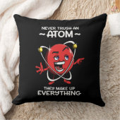 化学おもしろい科学は決して冗談を信じない クッション (ブランケット)