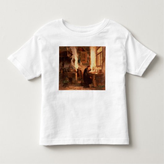 化学および薬学の学生 トドラーTシャツ (正面)