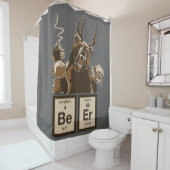 化学くまによって発見されるビール シャワーカーテン (インサイチュ)