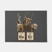 化学くまによって発見されるビール ドアマット (正面)