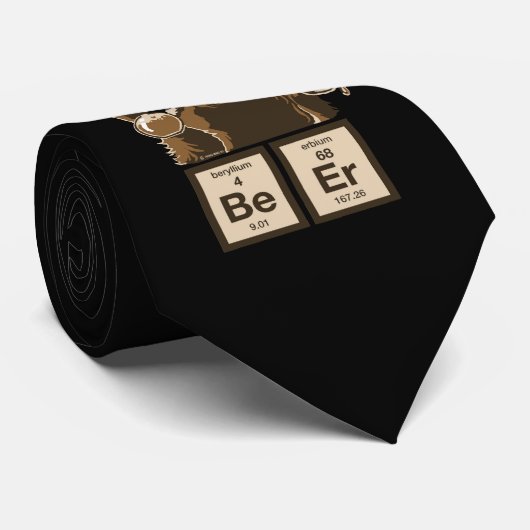 化学くまによって発見されるビール ネクタイ (ロール)