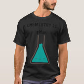 化学って楽しい少年 Tシャツ (正面)