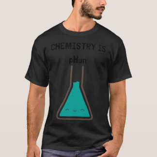 化学って楽しい少年 Tシャツ
