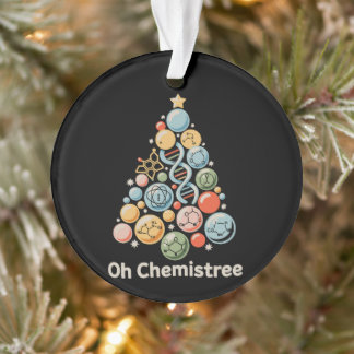化学のクリスマスツリー 科学 化学 ラボ クリスマス オーナメント