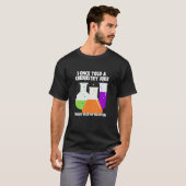化学のジョークにミームの化学者のユーモアを言ったことがある Tシャツ (正面フル)