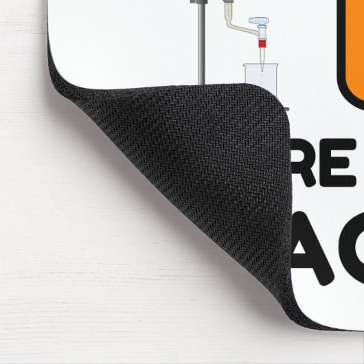 化学の冗談を言った マウスパッド (コーナー)