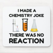 化学の冗談を言った マウスパッド (正面)