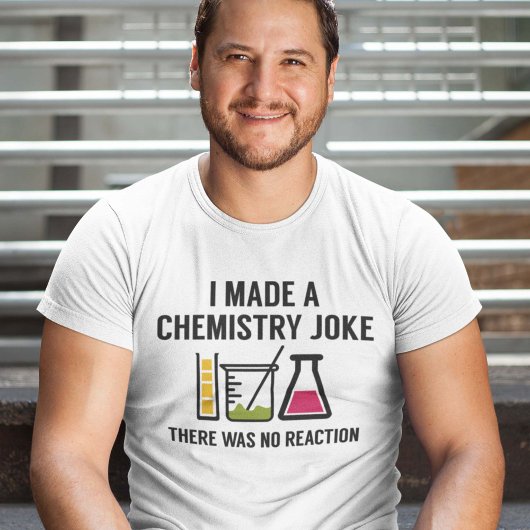 化学の冗談を言った Tシャツ