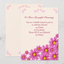 化学の花パーティーへの招待