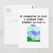 化学の賜物 ポストカード (正面/裏面)