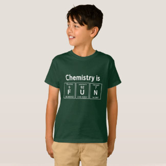 化学はおもしろい科学のユーモアです Tシャツ