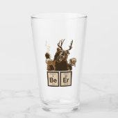 化学はビールを発見した タンブラーグラス (正面)