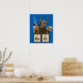 化学はビールを発見した ポスター (キッチン)