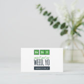 化学は大嫌いだ 名刺 (スタンド正面)